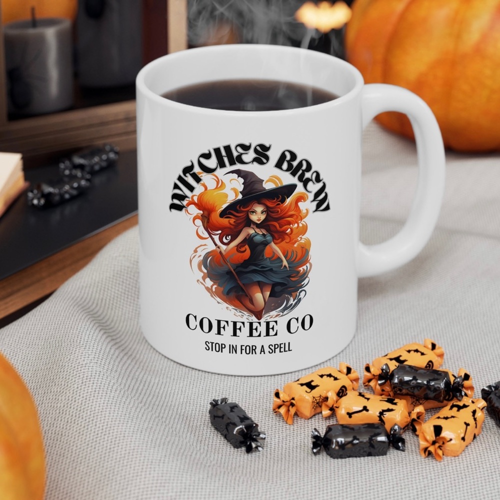 Witches Brew Coffee Co mug 11 oz